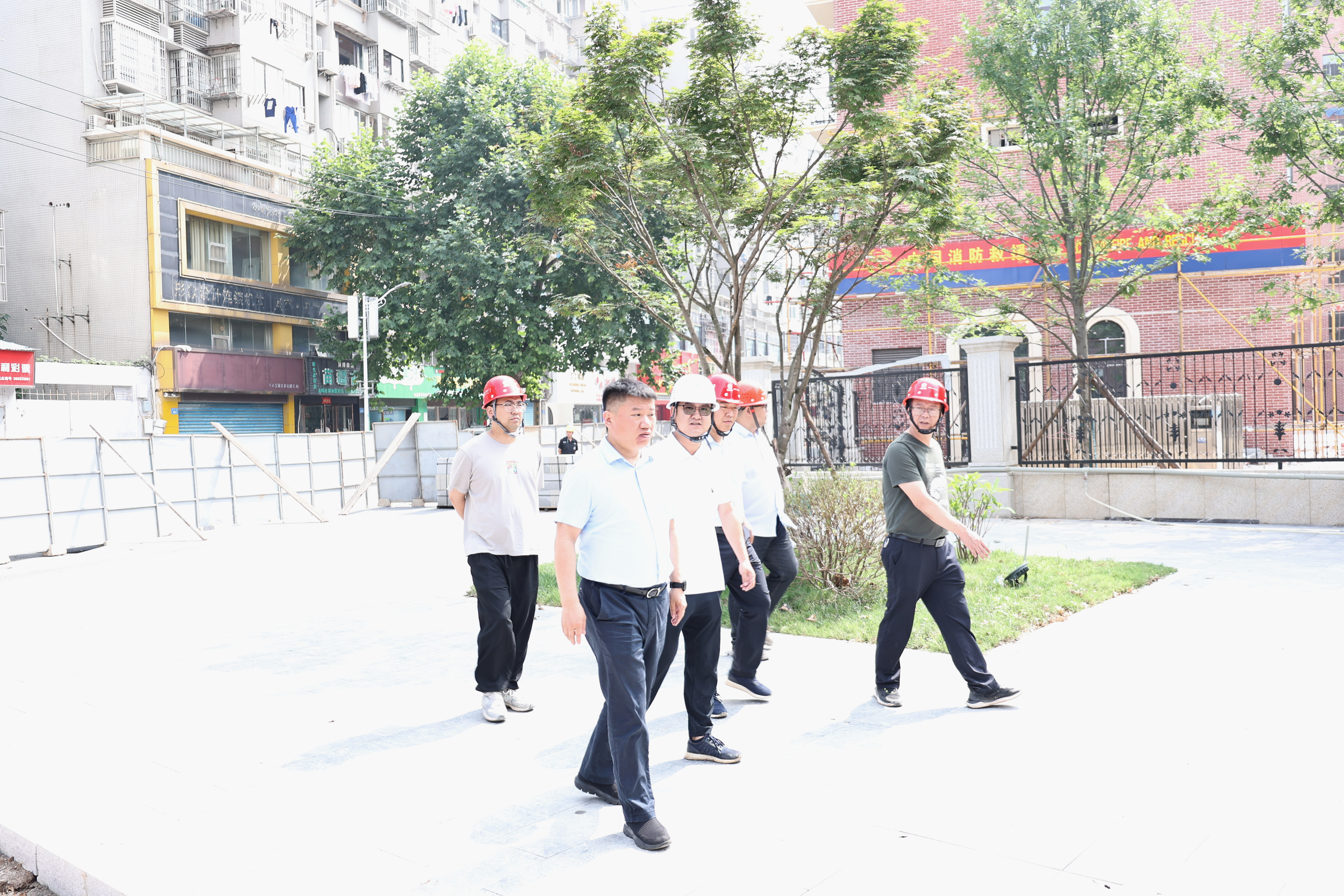 市國控集團黨委書記、董事長張志堅督導檢查安全生產和文明創(chuàng)建工作